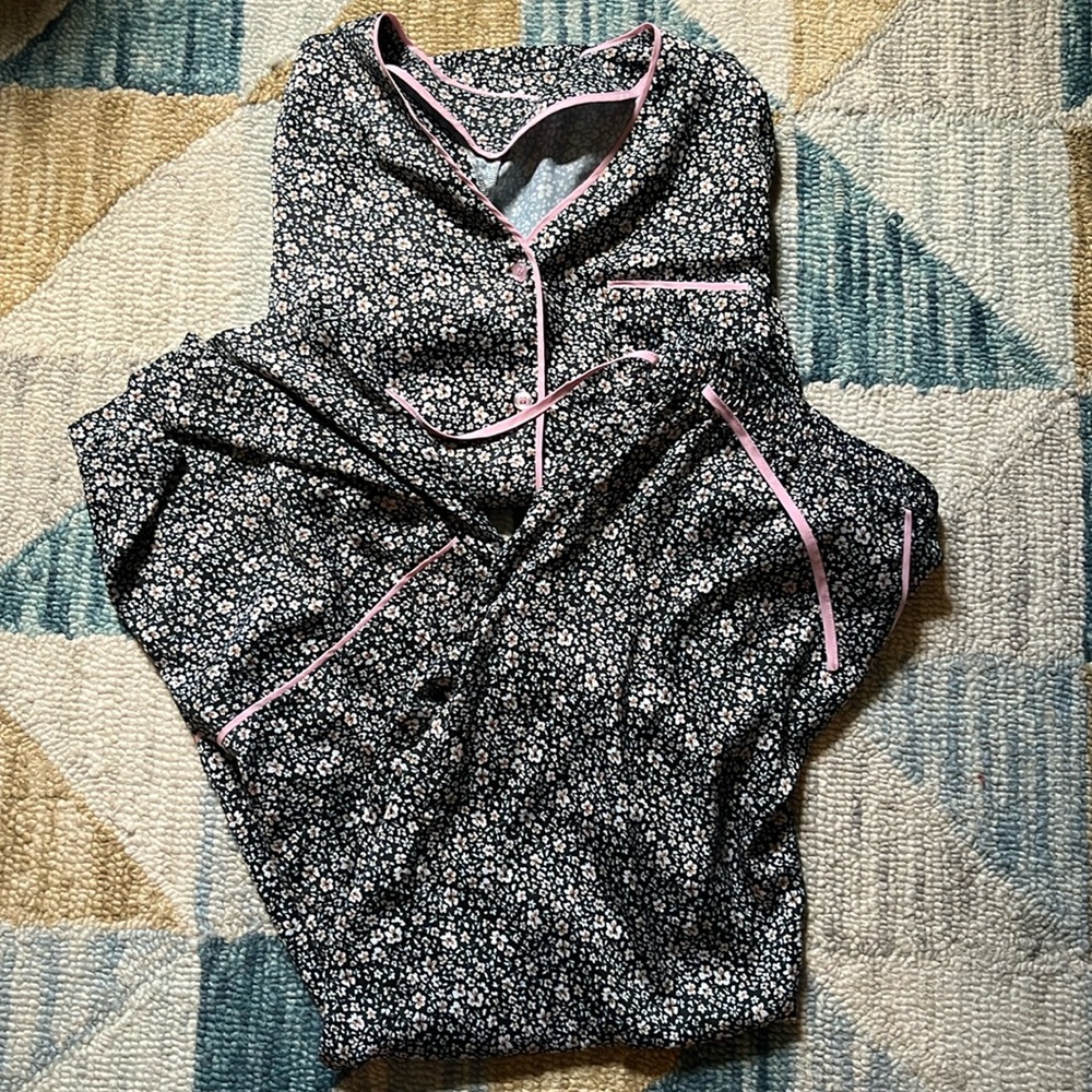 Summersalt long sleeve satin pajama set